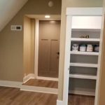 new closet and entrance